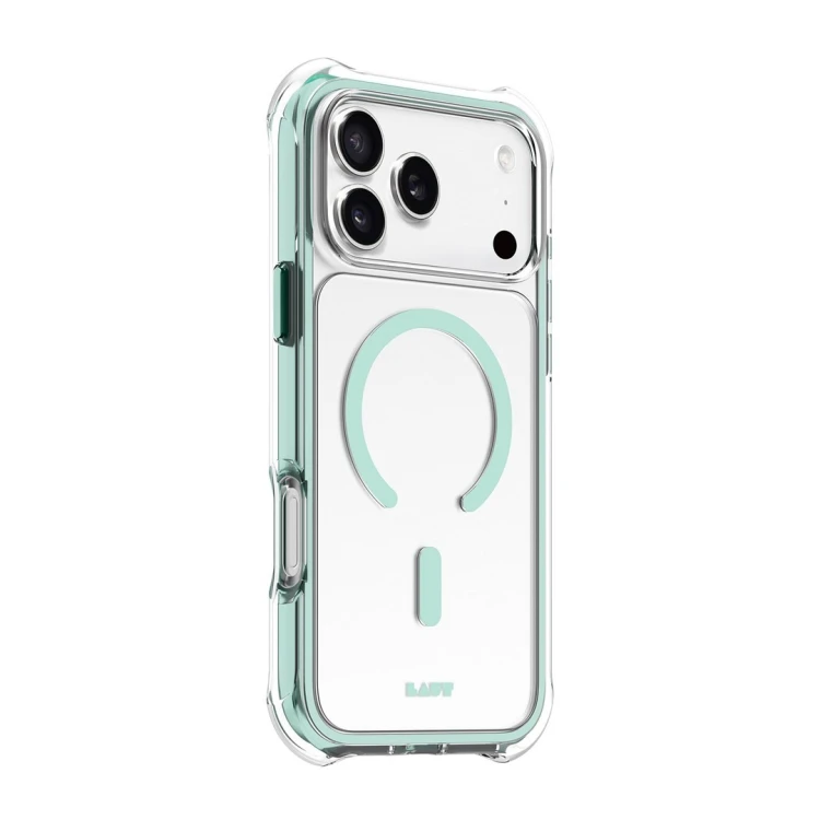 LAUT AERO PROTECT pokrowiec na telefon komórkowy 17,5 cm (6.9") Miętowy, Przezroczysty