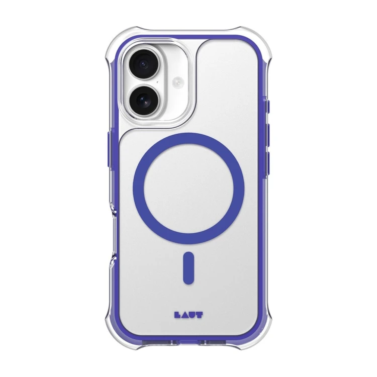 LAUT AERO PROTECT pokrowiec na telefon komórkowy 16 cm (6.3") Niebieski, Przezroczysty