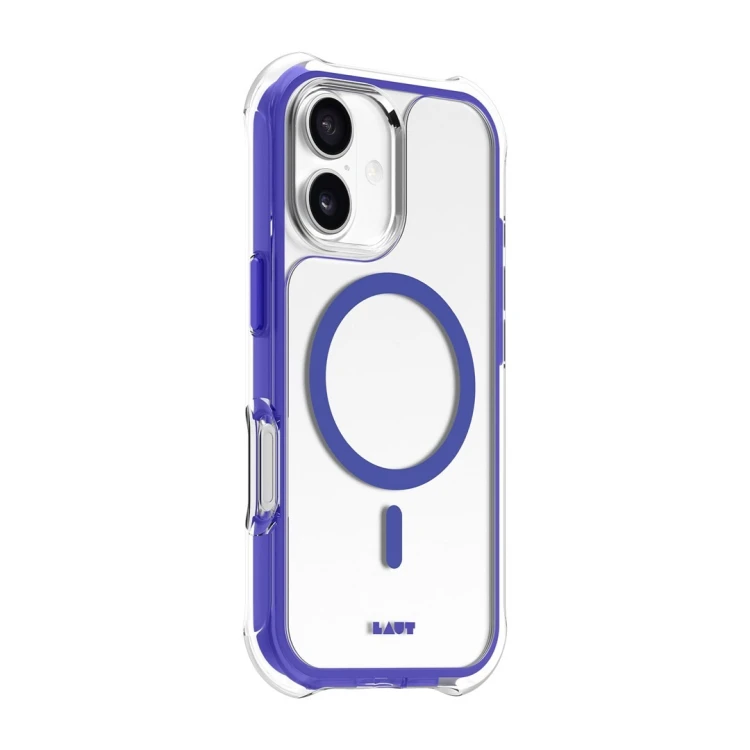 LAUT AERO PROTECT pokrowiec na telefon komórkowy 16 cm (6.3") Niebieski, Przezroczysty