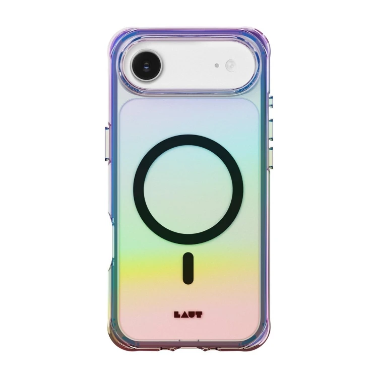 LAUT AERO HOLO pokrowiec na telefon komórkowy 16,5 cm (6.5") Wielobarwny, Przezroczysty