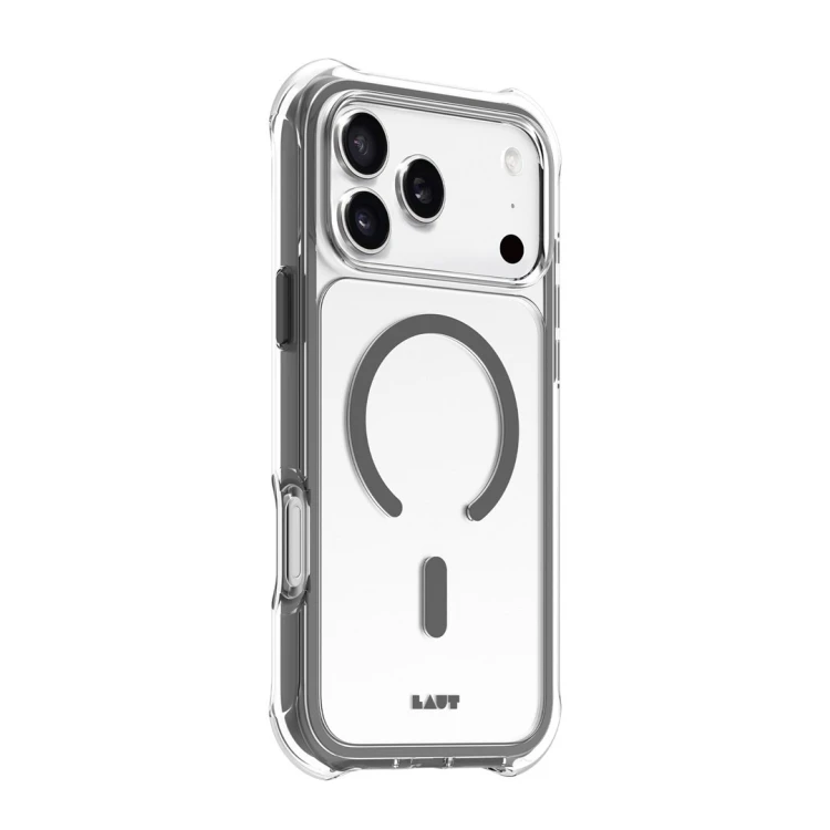 LAUT AERO PROTECT pokrowiec na telefon komórkowy 17,5 cm (6.9") Szary, Przezroczysty