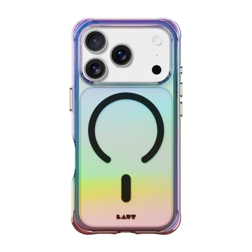 LAUT AERO HOLO pokrowiec na telefon komórkowy 16 cm (6.3") Wielobarwny, Przezroczysty