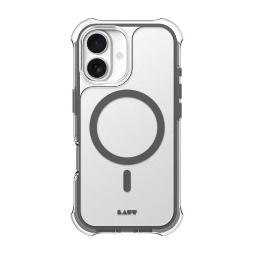 LAUT AERO PROTECT pokrowiec na telefon komórkowy 16 cm (6.3") Szary, Przezroczysty