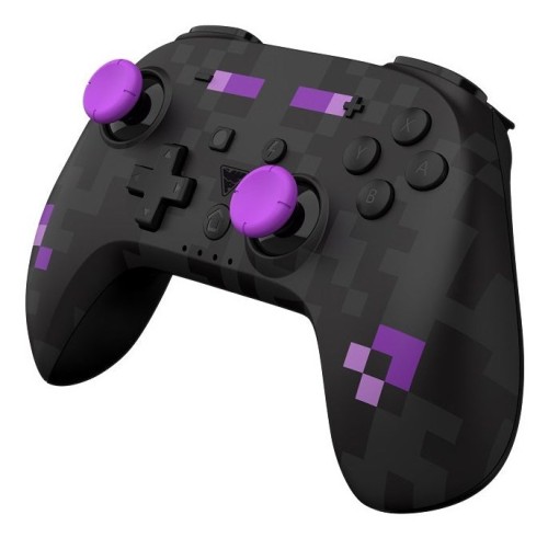 Dragonshock PopTop Czarny, Fioletowy Bluetooth Gamepad Analogowa/Cyfrowa Nintendo Switch, PC