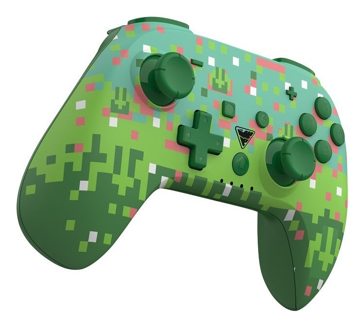 Dragonshock PopTop Zielony, Ciemny Zielony, Różowy, Biały Bluetooth Gamepad Analogowa/Cyfrowa Nintendo Switch, PC