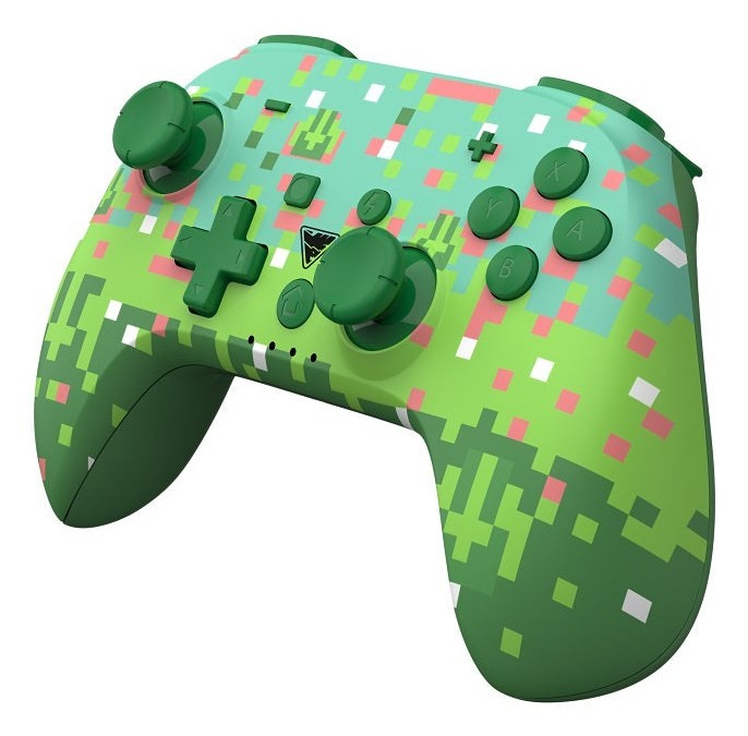 Dragonshock PopTop Zielony, Ciemny Zielony, Różowy, Biały Bluetooth Gamepad Analogowa/Cyfrowa Nintendo Switch, PC
