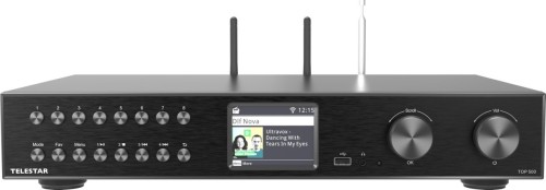 Moduł HiFi TELESTAR TOP 500 czarne wielofunkcyjne radia