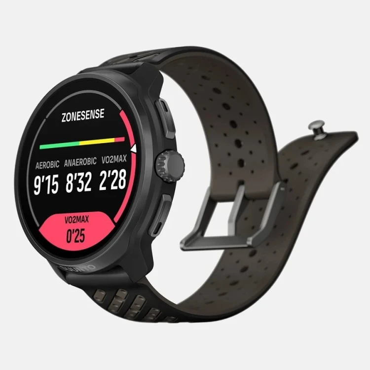 Zegarek sportowy Suunto Race 2 Titanium Black (czarny)
