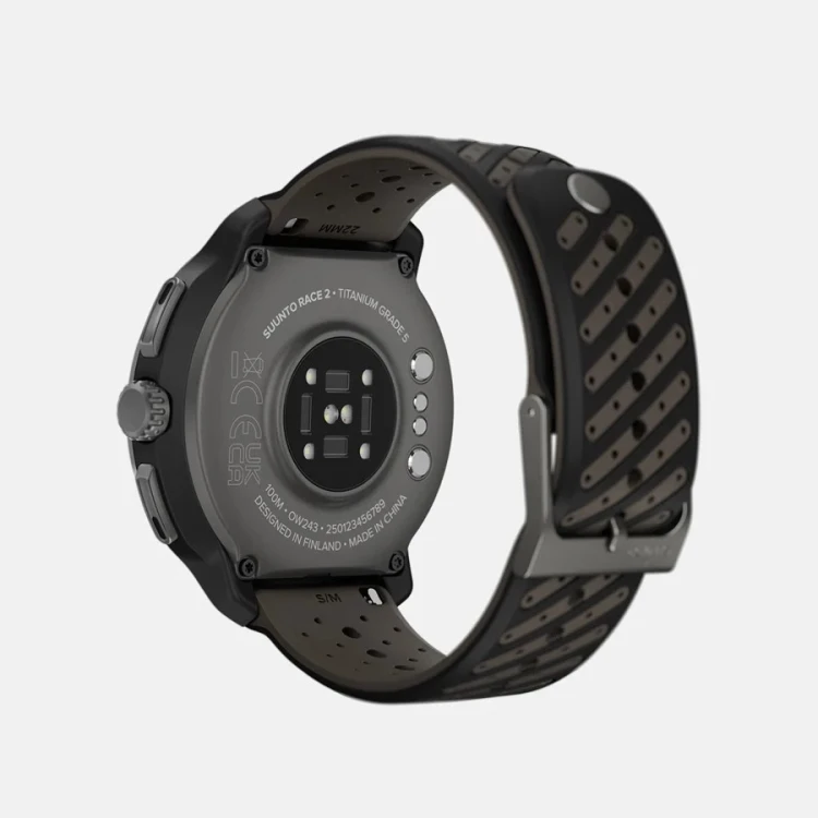 Zegarek sportowy Suunto Race 2 Titanium Black (czarny)