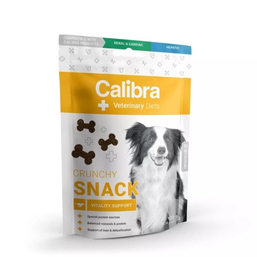 CALIBRA VD DOG CRUNCHY SNACK VITALITY SUPPORT 120G