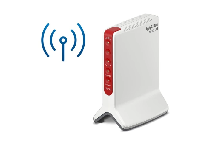 Router bezprzewodowy LTE AVM FRITZ!Box 6820 - WWAN - 802.11b/g/n - Desktop