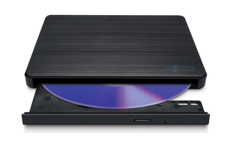 Hitachi-LG Slim Portable DVD-Writer dysk optyczny DVD±RW Czarny