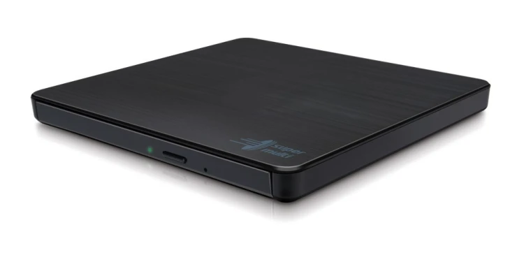 Hitachi-LG Slim Portable DVD-Writer dysk optyczny DVD±RW Czarny