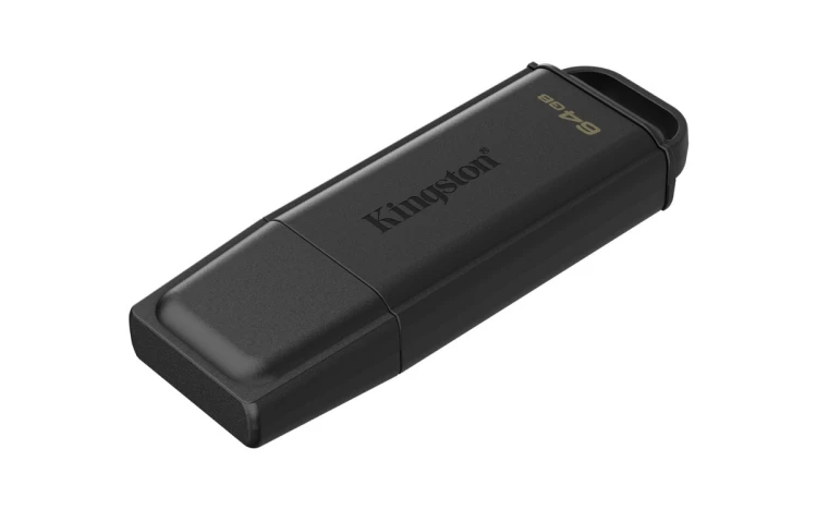 KINGSTON 64GB Portable USB 3.2 Gen 1 DataTraveler Exodia Black