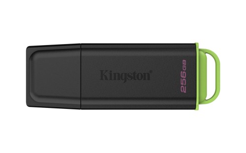 KINGSTON 256GB Portable USB 3.2 Gen 1 DataTraveler Exodia Black/Green