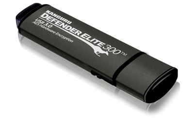 Pamięć USB Kanguru Defender Elite300 - 128GB - FIPS 140-2 Level