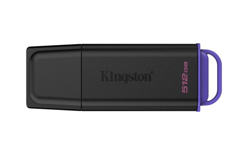KINGSTON 512GB Portable USB 3.2 Gen 1 DataTraveler Exodia Black/Purple