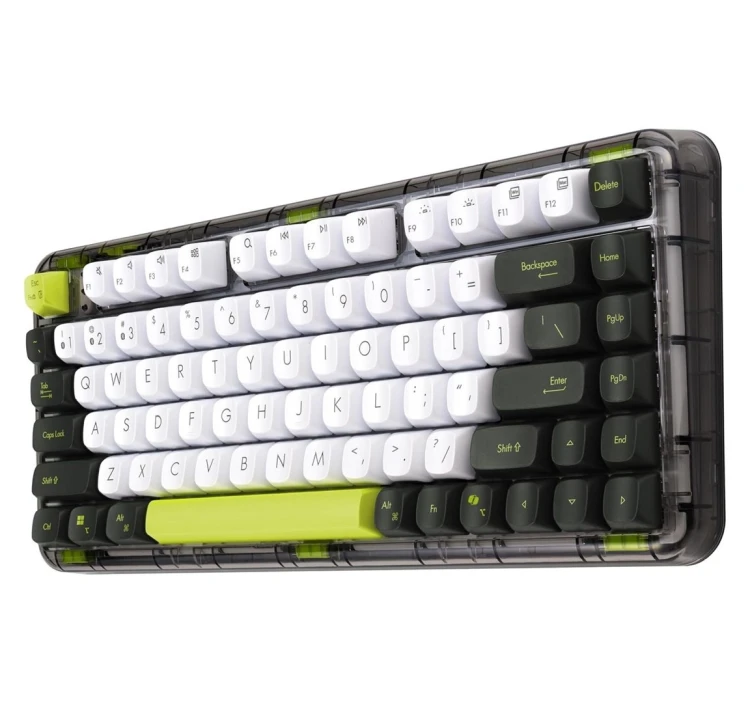 Klawiatura ASUS KD201 Jelly75 Wireless/Bluetooth Keyboard  Volt Green
