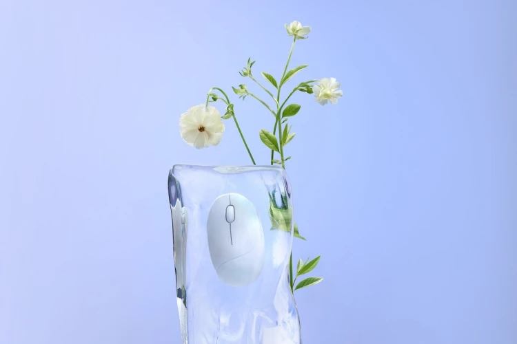 Mysz bezprzewodowa ASUS MD101 Fragrance Mouse Wireless /Bluetooth Iridescent White