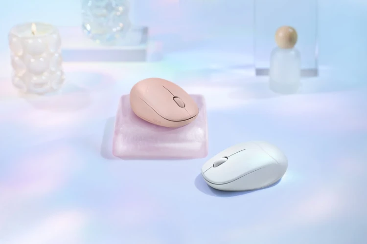 Mysz bezprzewodowa ASUS MD101 Fragrance Mouse Wireless /Bluetooth Iridescent White
