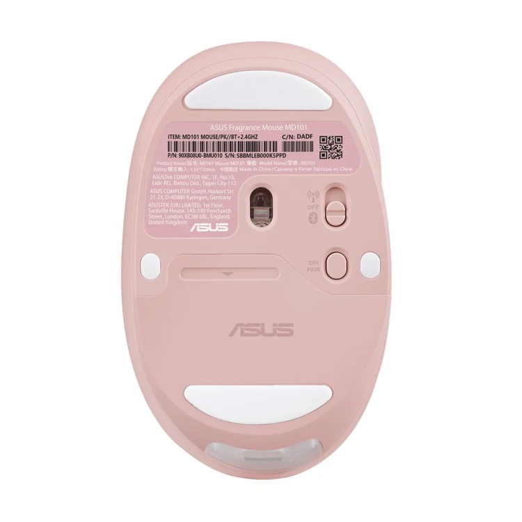 Mysz bezprzewodowa ASUS MD101 Fragrance Mouse Wireless /Bluetooth Rose Clay
