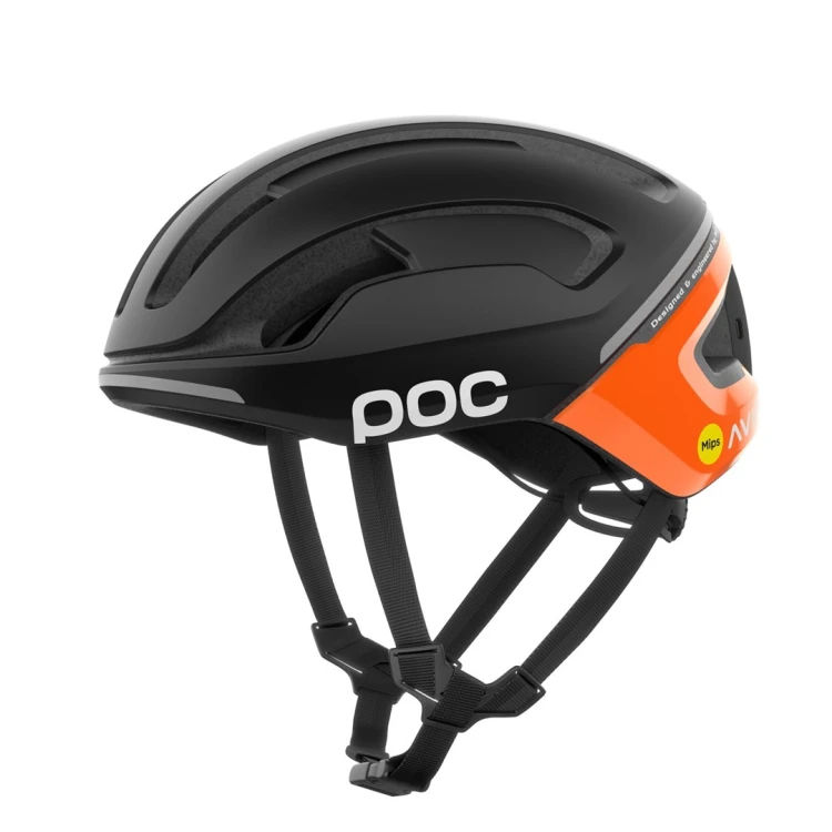Kask szosowy POC Omne Beacon MIPS - apatite navy/fluo orange matt rozmiar: m