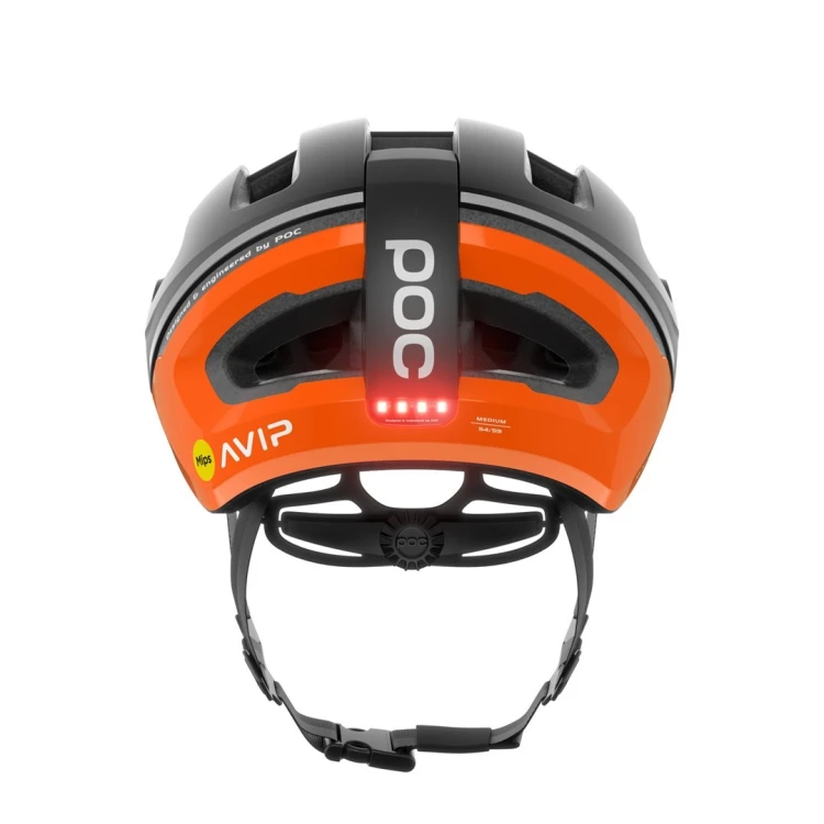 Kask szosowy POC Omne Beacon MIPS - apatite navy/fluo orange matt rozmiar: s
