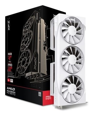 Karta graf. XFX Swift RX 9070 White 3-FAN GAM E 16G