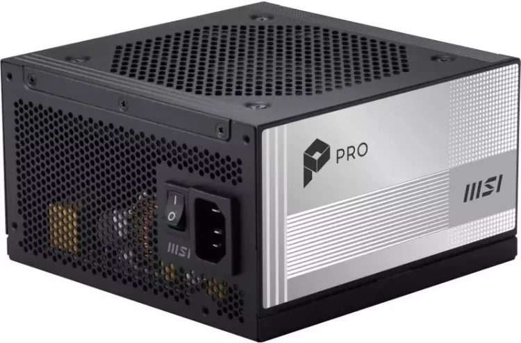 Zasilacz MSI PRO A850PL PCIE5 850W 120mm 80plus Platinum aPFC