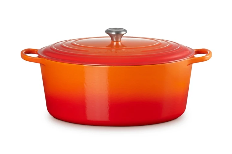 Piekarnik owalny Le Creuset Signature Roaster 40cm czerwony
