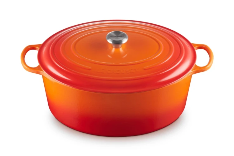 Piekarnik owalny Le Creuset Signature Roaster 40cm czerwony