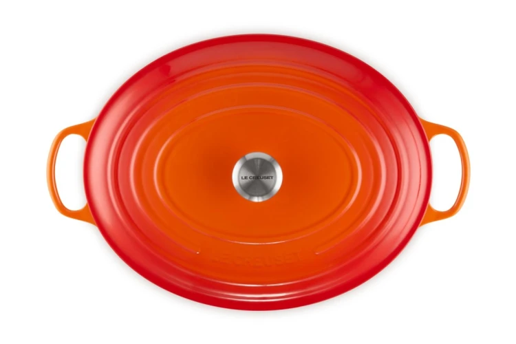 Piekarnik owalny Le Creuset Signature Roaster 40cm czerwony