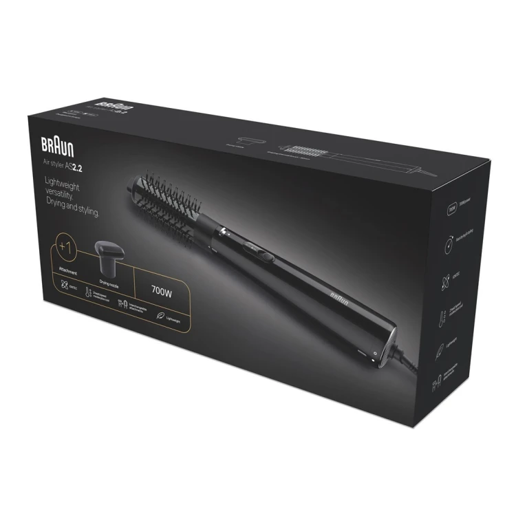 Braun AS2.2 Czarny 300 W 1,95 m