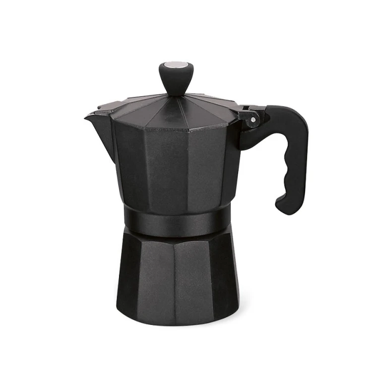Kawiarka aluminiowa (3 filiżanki; 150 ml) MR-1666-3-BLACK MAESTRO