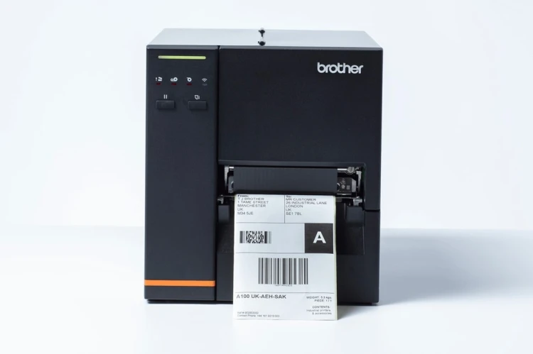Brother TJ-4120TN drukarka etykiet bezpośrednio termiczny/termotransferowy 300 x 300 DPI 178 mm/s Przewodowa sieć LAN