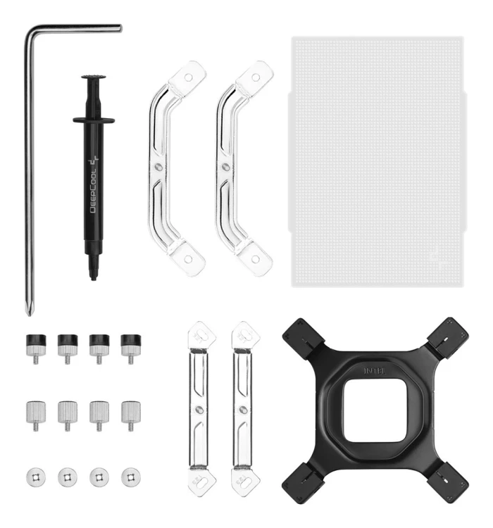 DeepCool AK500 G2 WH Procesor Chłodnica powietrza 12 cm Biały 1 szt.