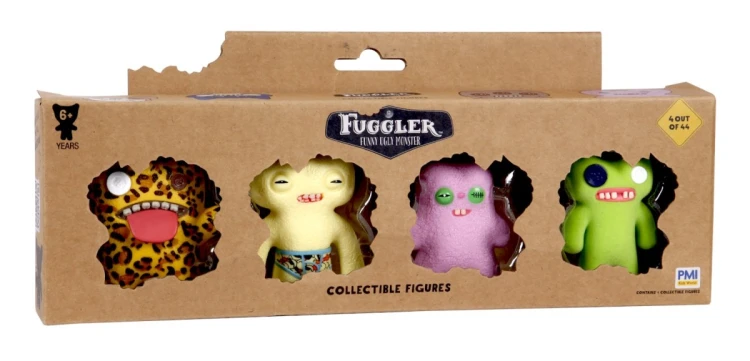 FUGGLER S1 COLLECTIBLE FIGURES - 4 PACK (ASSORTMENT)