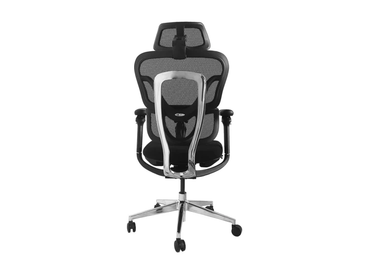 Equip Ergonomischer BĂĽrostuhl+Kopf/ArmstĂĽtzen+SFS    schwarz lite Retail