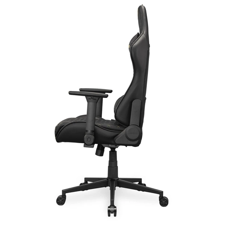 COUGAR CGR-AO2-GLB Uniwersalny fotel dla gracza Obite siedzisko Czarny, Złoto