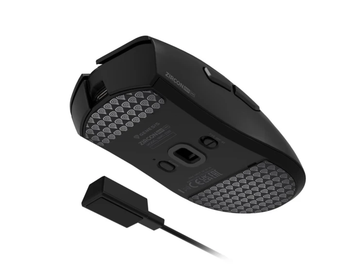 MYSZ DLA GRACZY GENESIS ZIRCON 880 PRO 8K/8K BEZPRZEWODOWA 30000DPI CZARNA GAMINGOWA