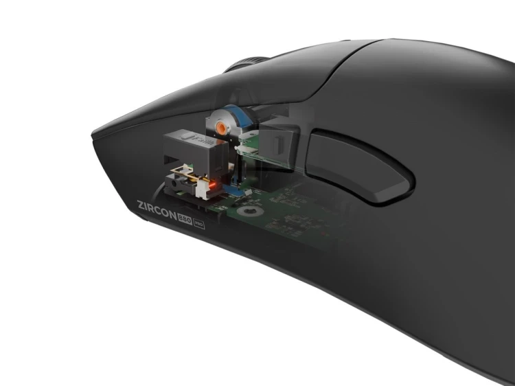 MYSZ DLA GRACZY GENESIS ZIRCON 880 PRO 8K/8K BEZPRZEWODOWA 30000DPI CZARNA GAMINGOWA