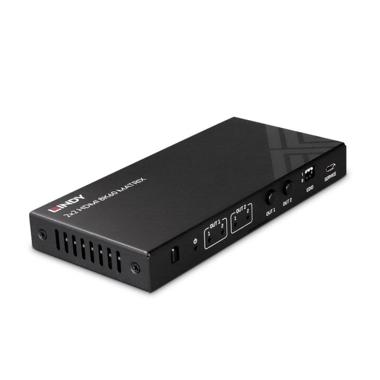 Lindy 38313 przełącznik macierzy Przełącznik matrycowy AV 6,2 W