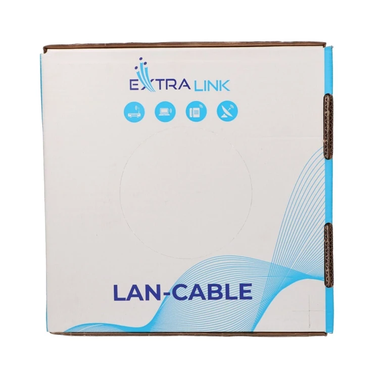 Extralink CAT6A UTP (U/UTP) INDOOR TWISTED PAIR 100M kabel sieciowy