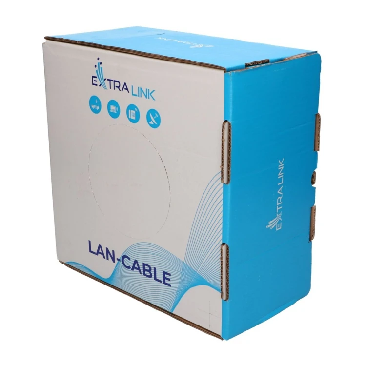 Extralink CAT6A UTP (U/UTP) INDOOR TWISTED PAIR 100M kabel sieciowy