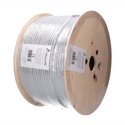 Extralink CAT6A FFTP (F/FTP) INDOOR TWISTED PAIR 305M kabel sieciowy