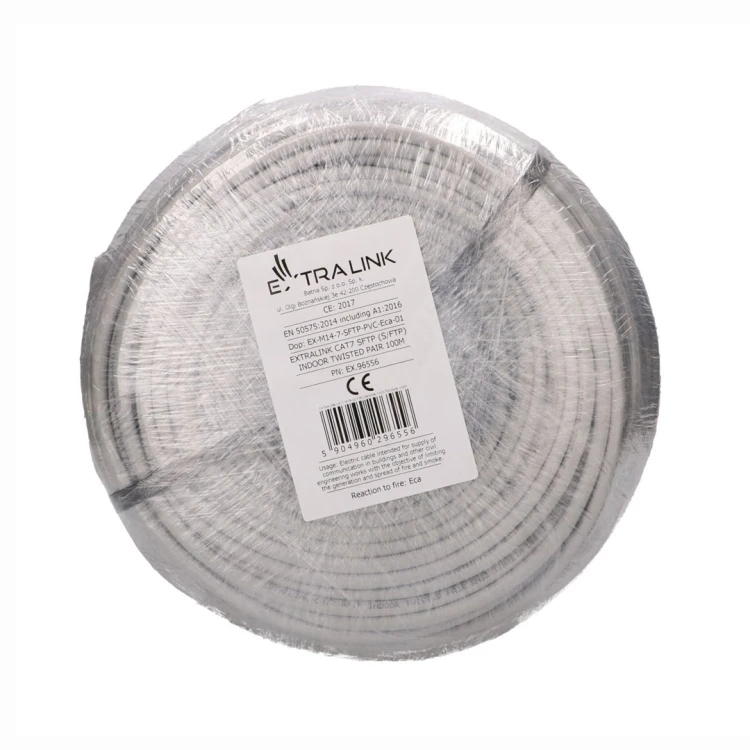 Extralink CAT7 SFTP (S/FTP) INDOOR TWISTED PAIR 100M kabel sieciowy