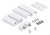 Ubiquiti UACC-Retrofit-PoE-2Wire Nadajnik i odbiornik sieci Biały 10, 100 Mbit/s