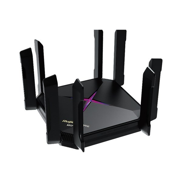Ruijie Networks RG-EW6000GX router bezprzewodowy 2.5 Gigabit Ethernet Dual-band (2.4 GHz / 5.8 GHz) Czarny
