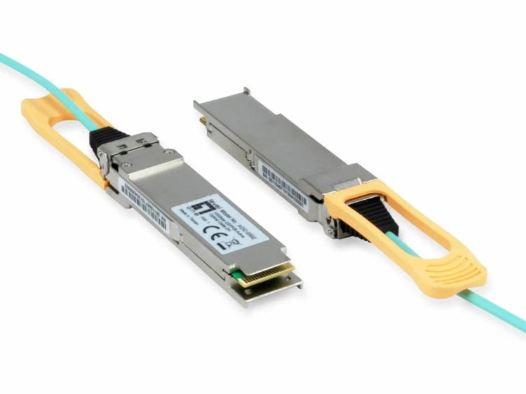 LevelOne AOC-0503 moduł przekaźników sieciowych Swiatłowód 103100 Mbit/s QSFP28 850 nm