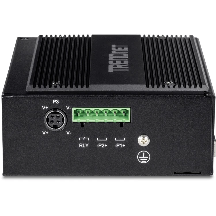 Trendnet TI-BG104 przełącznik sieciowy Nie zarządzany Gigabit Ethernet (10/100/1000) Obsługa PoE Czarny